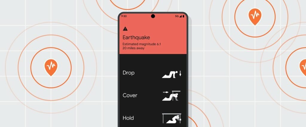 Earthquake alerts 
