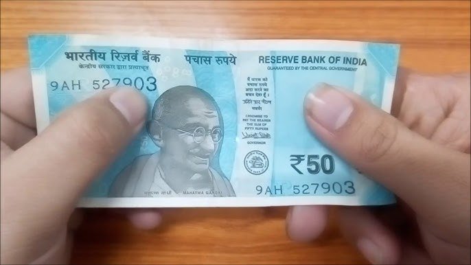 50 rupee note 