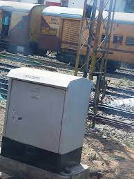 railway silver colour box