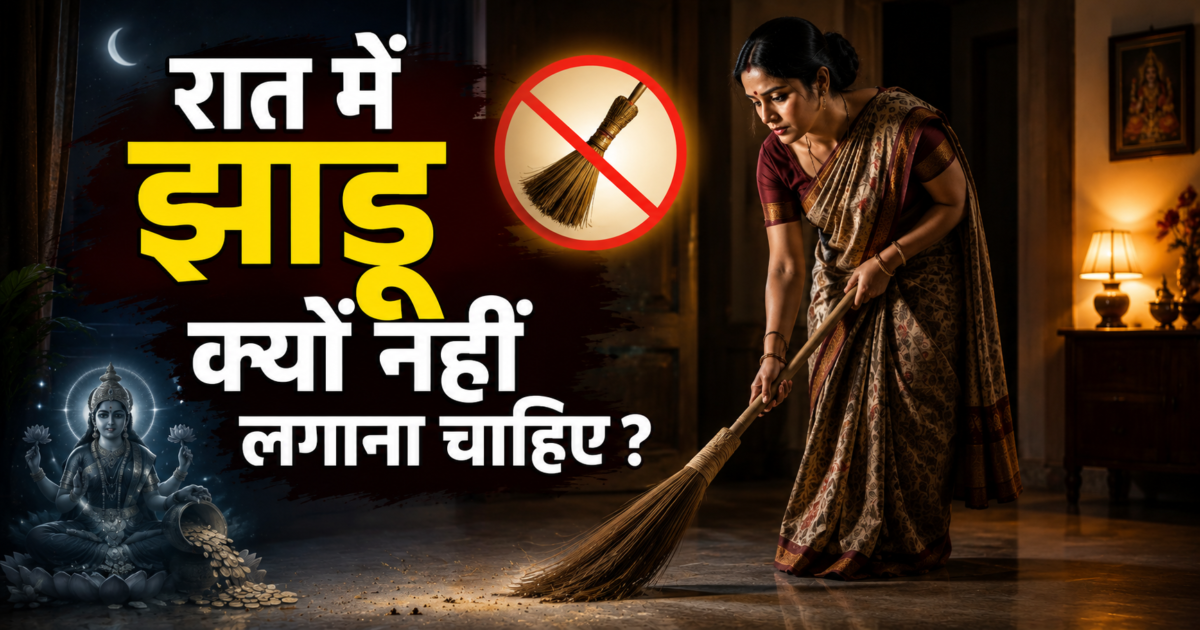 raat me jhadu