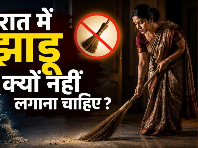 raat me jhadu